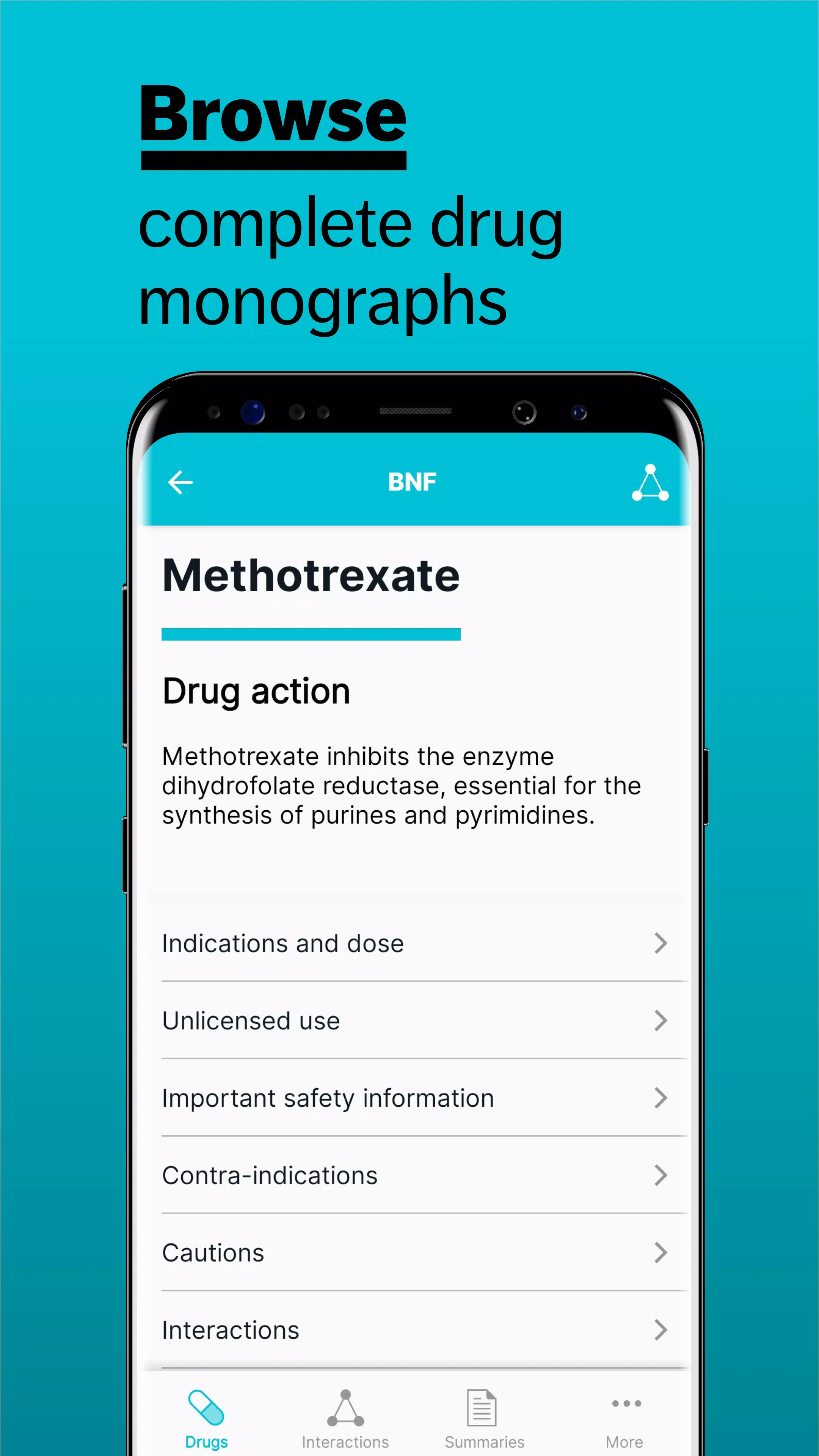 BNF Publications Screenshot 1