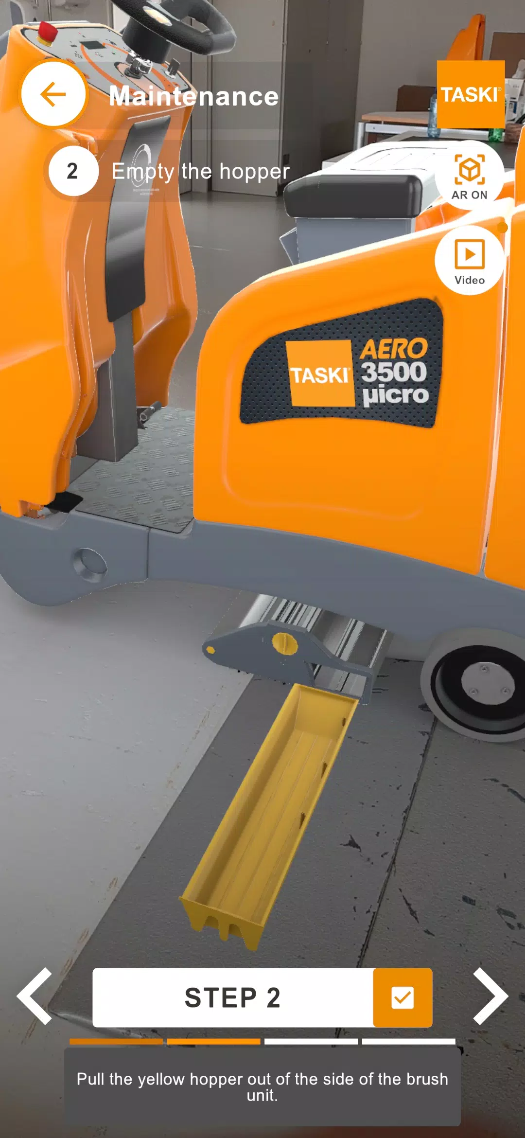 TASKI AR Capture d'écran 4