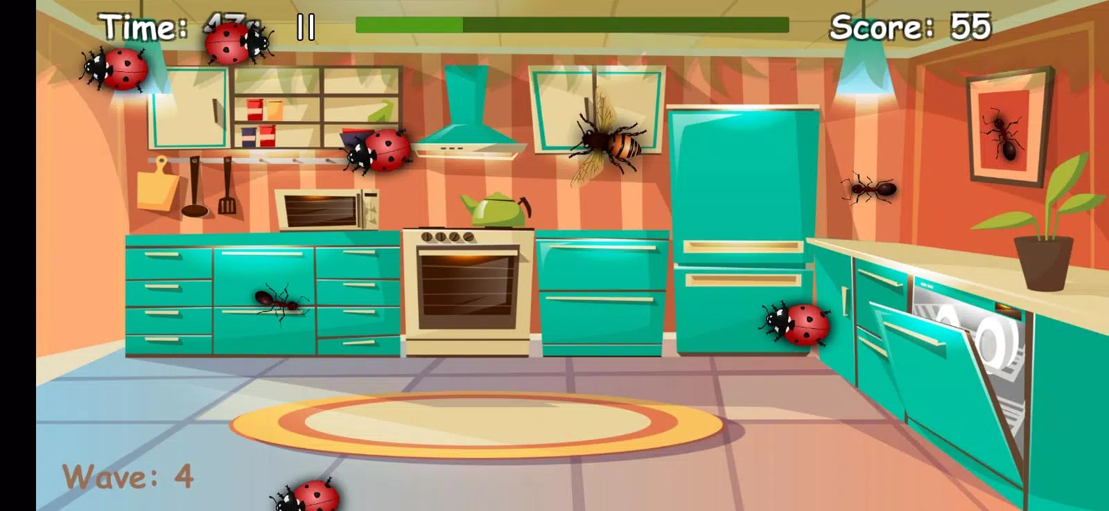 bug smash game 스크린샷 1