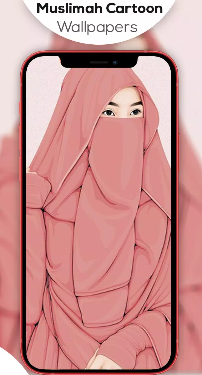 Muslimah Cartoon Wallpapers HD 스크린샷 3