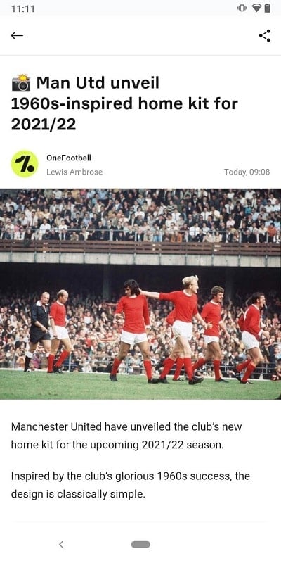 OneFootball-Fußball News Screenshot 4