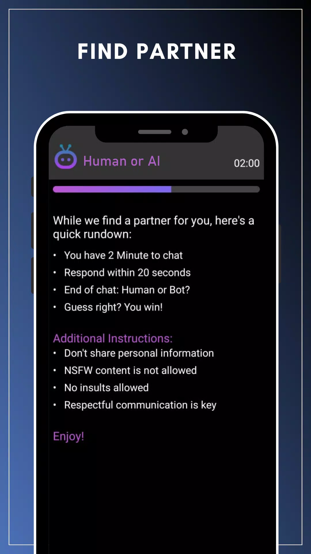 Human or AI Zrzut ekranu 1