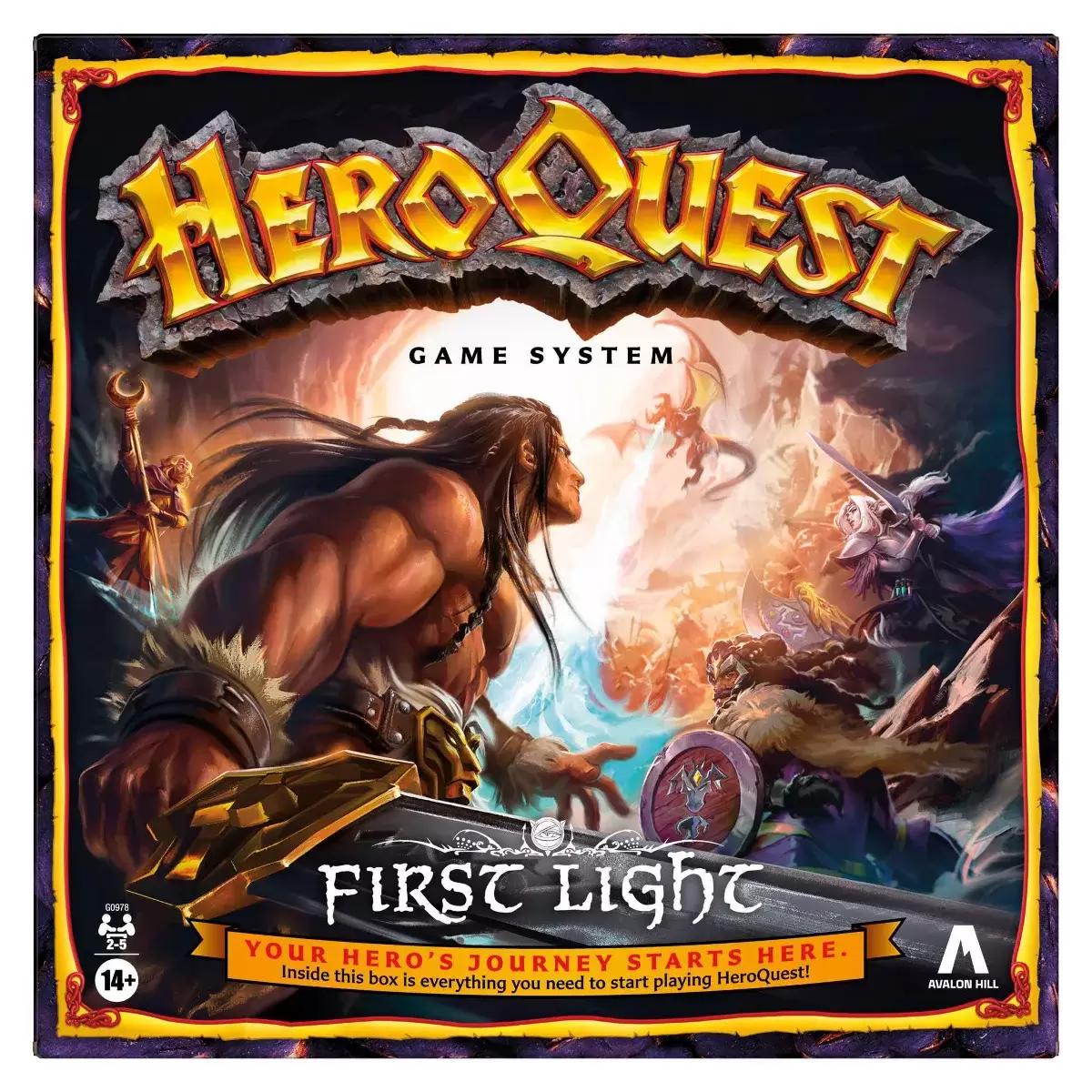 Heroquest First Light Lands, 서사시 판타지 모험을 공개합니다