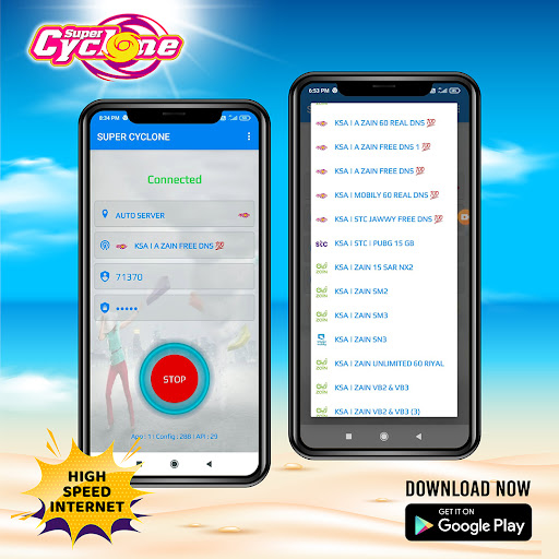 Super Cyclone Vpn Captura de tela 2