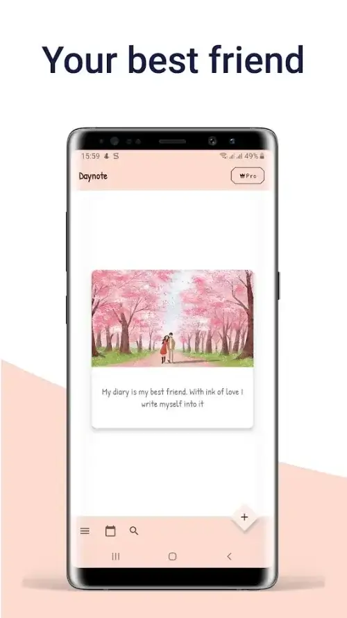 Daynote | Diary with Lock Screenshot 1