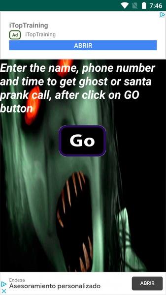 Ghost call prank Скриншот 4