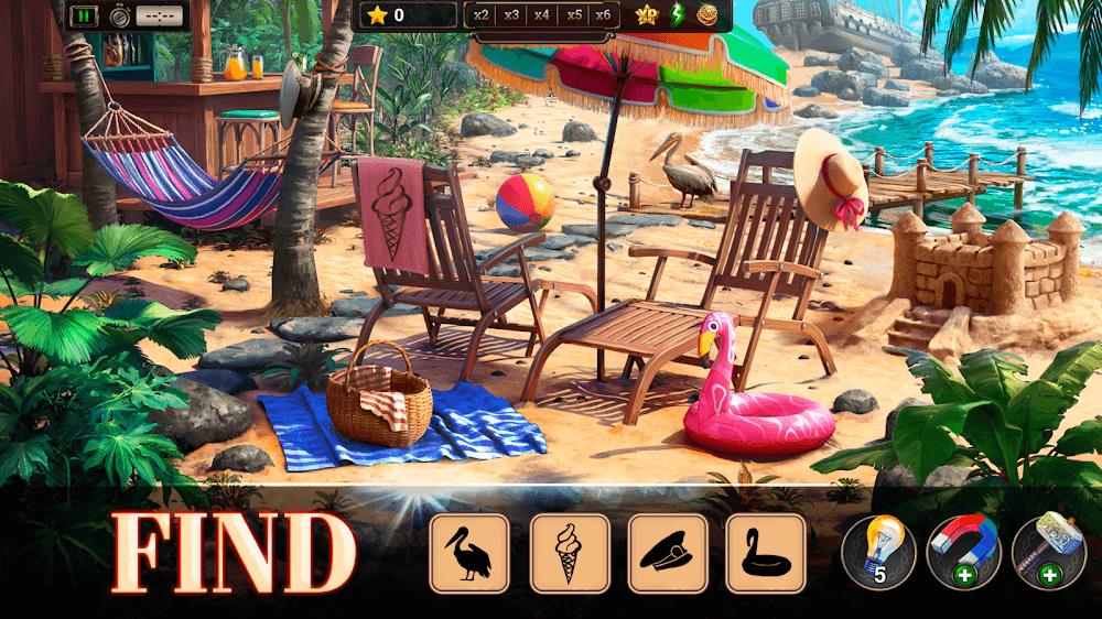 Hidden Object: Coastal Hill Screenshot 1