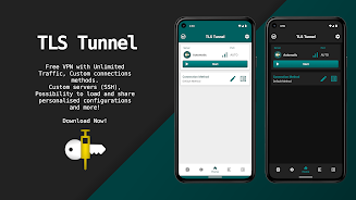 TLS Tunnel - VPN Ilimitada Captura de pantalla 2