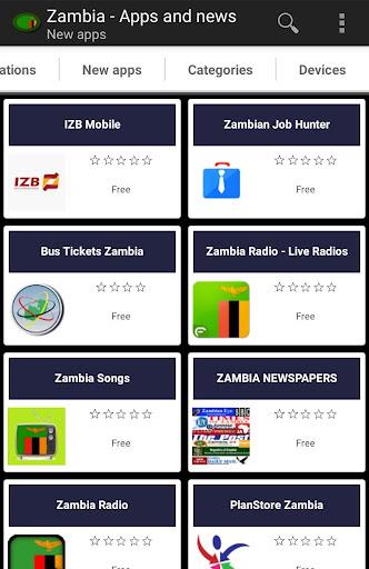 Schermata Zambia apps 3