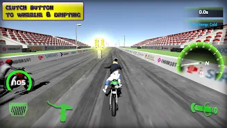 Motorbike 3D Drag Race Zrzut ekranu 4