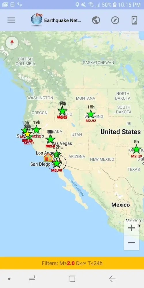 Earthquake Network PRO Capture d'écran 2