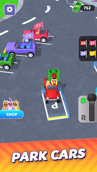 Valet Master - Car Parking Mod Скриншот 1