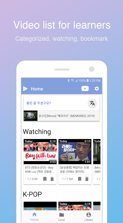 LingoTube dual caption player Mod ဖန်သားပြင်ဓာတ်ပုံ 2