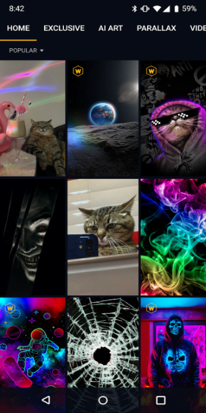 Wallcraft Cool 4K Wallpaper 4D應用截圖第2張