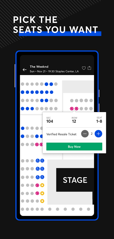 Ticketmaster Ekran Görüntüsü 4