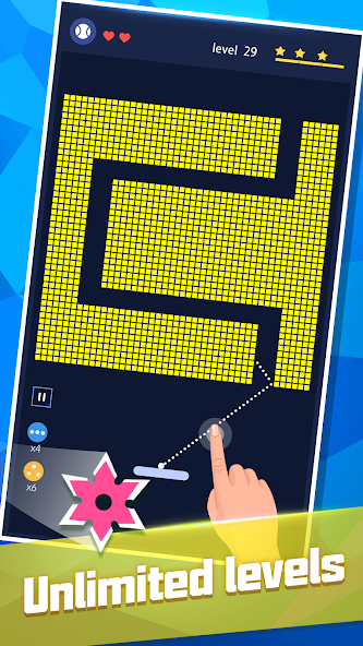 Break Bricks - Bricks Breaker Mod स्क्रीनशॉट 2