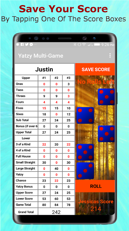 Yatzy Multi-Game Edition Screenshot 3