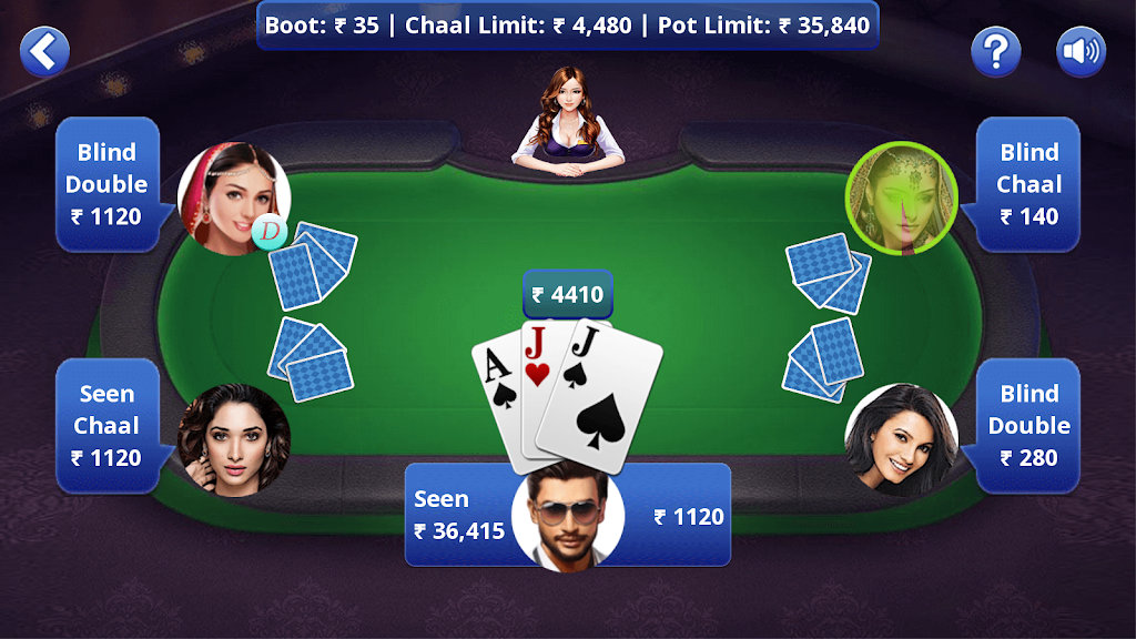 Teen Patti Offline Скриншот 3