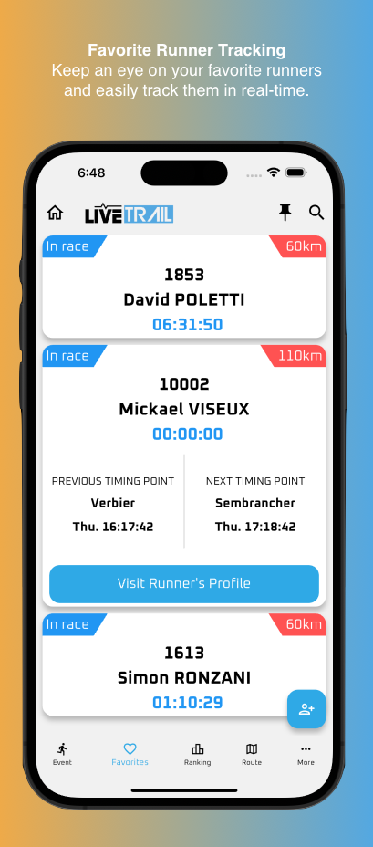 LiveTrail Ekran Görüntüsü 3
