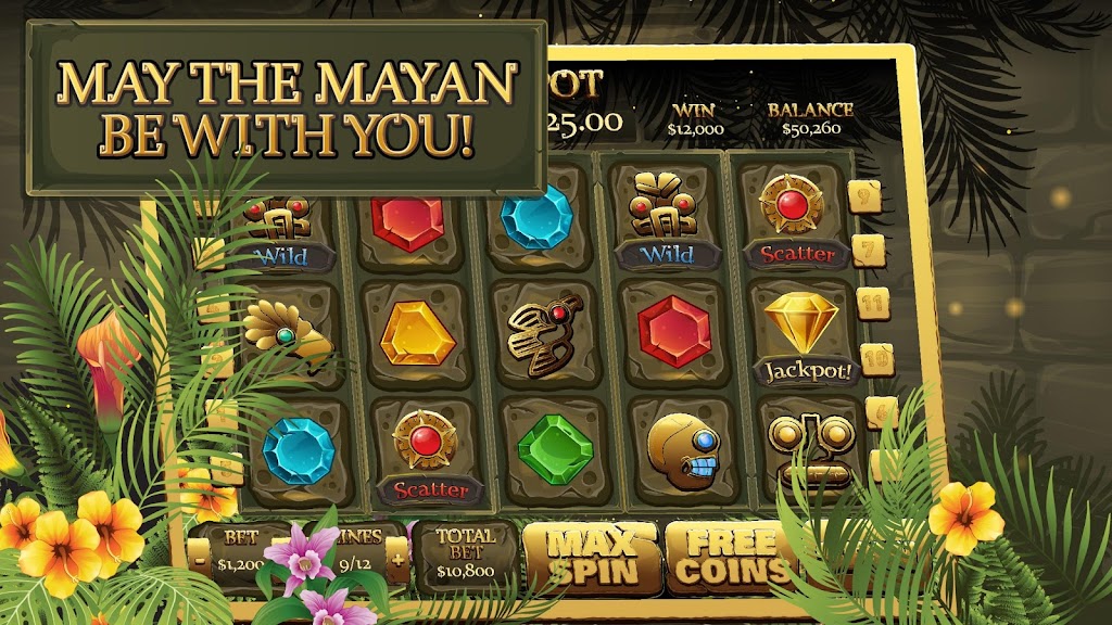 Mayan Ruins Slots स्क्रीनशॉट 2