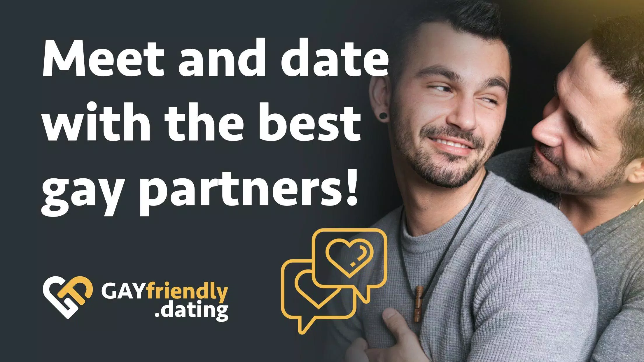 Gay guys chat & dating app Screenshot 1