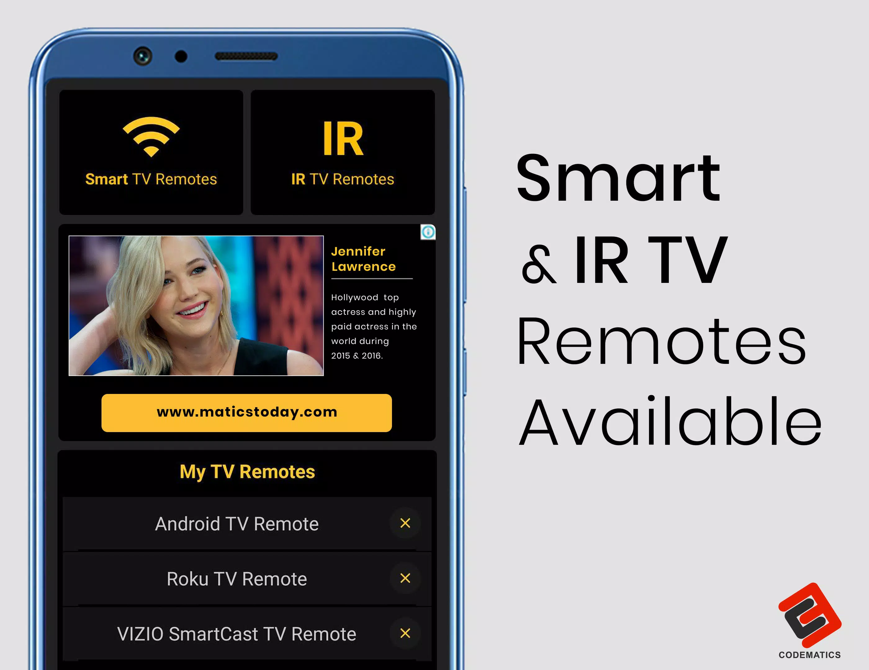 Universal TV Remote Control应用截图第2张