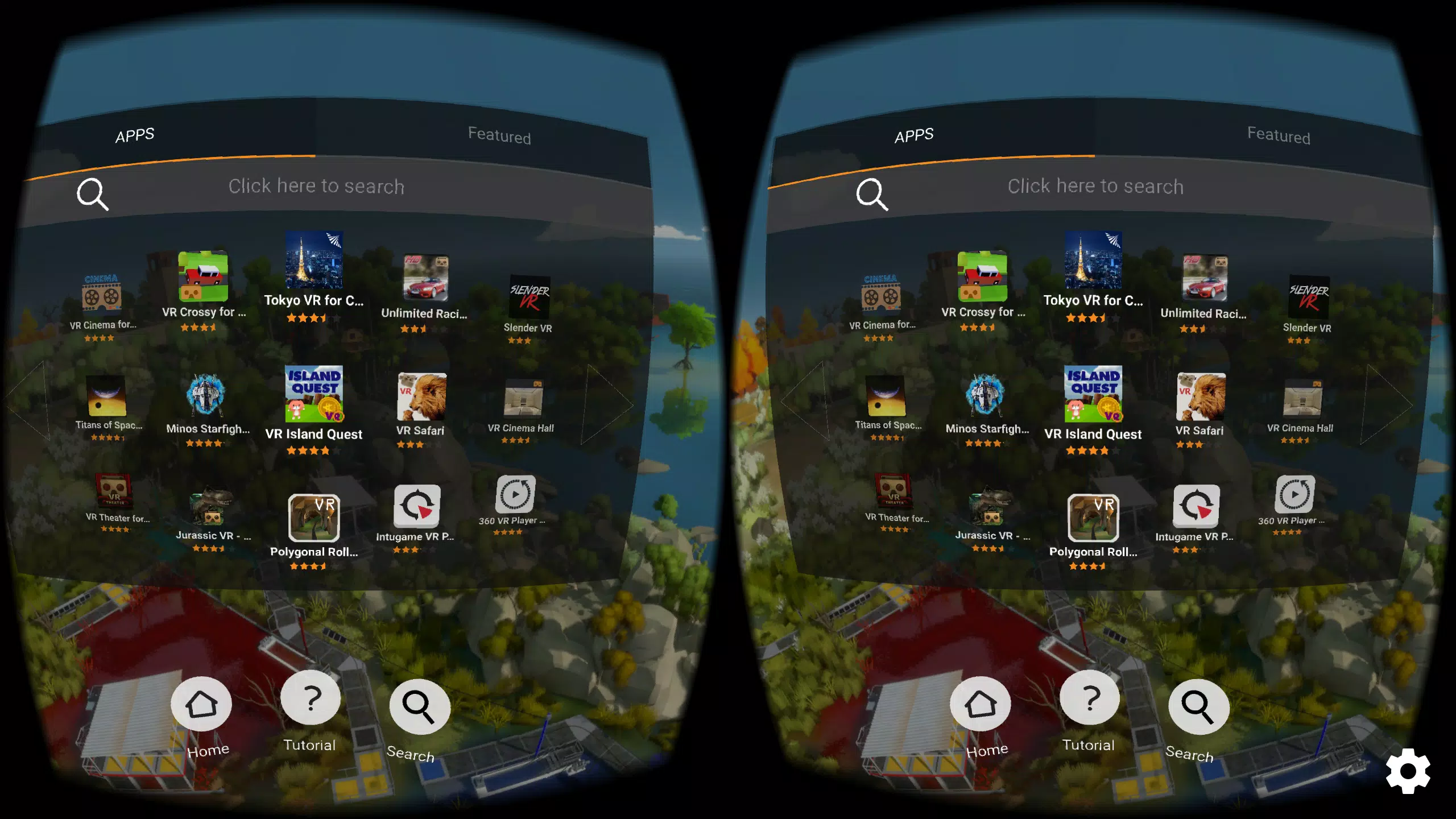 FD VR - Virtual App Launcher ဖန်သားပြင်ဓာတ်ပုံ 1