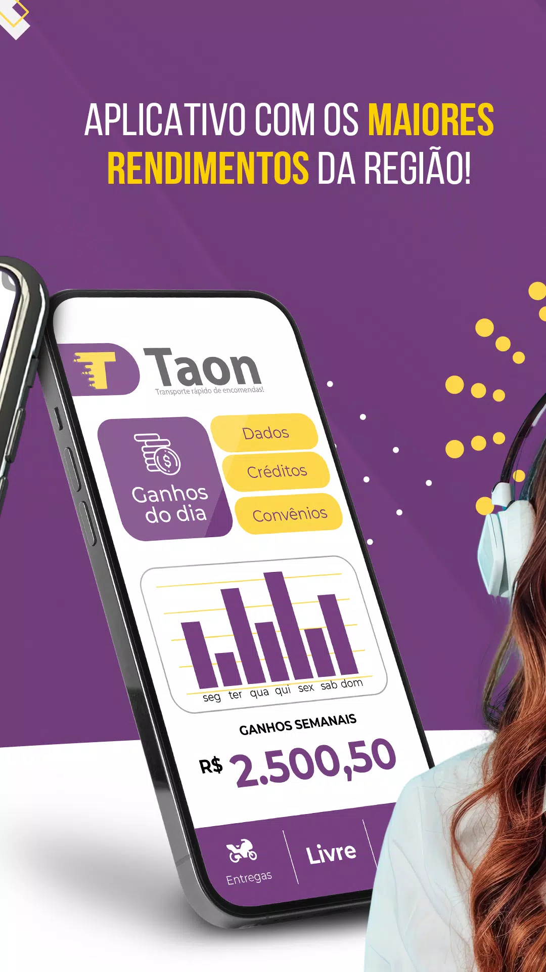 Taon Delivery para Entregador स्क्रीनशॉट 4