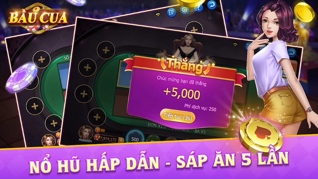 Bầu Cua - Tài Xỉu Casino ဖန်သားပြင်ဓာတ်ပုံ 4