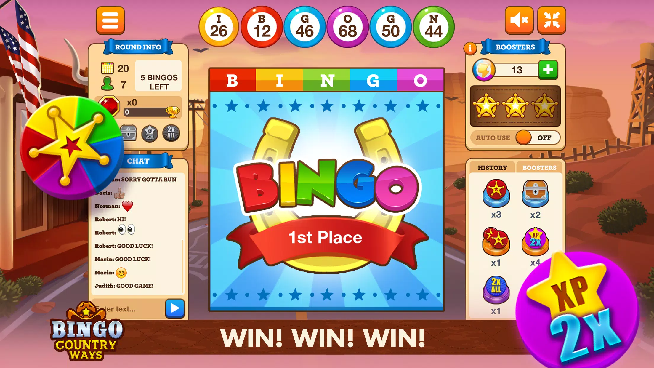 Bingo Country Ways ဖန်သားပြင်ဓာတ်ပုံ 3