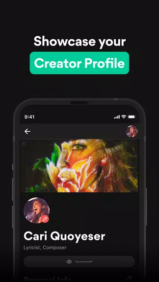 Musixmatch Pro for Artists Ảnh chụp màn hình 3