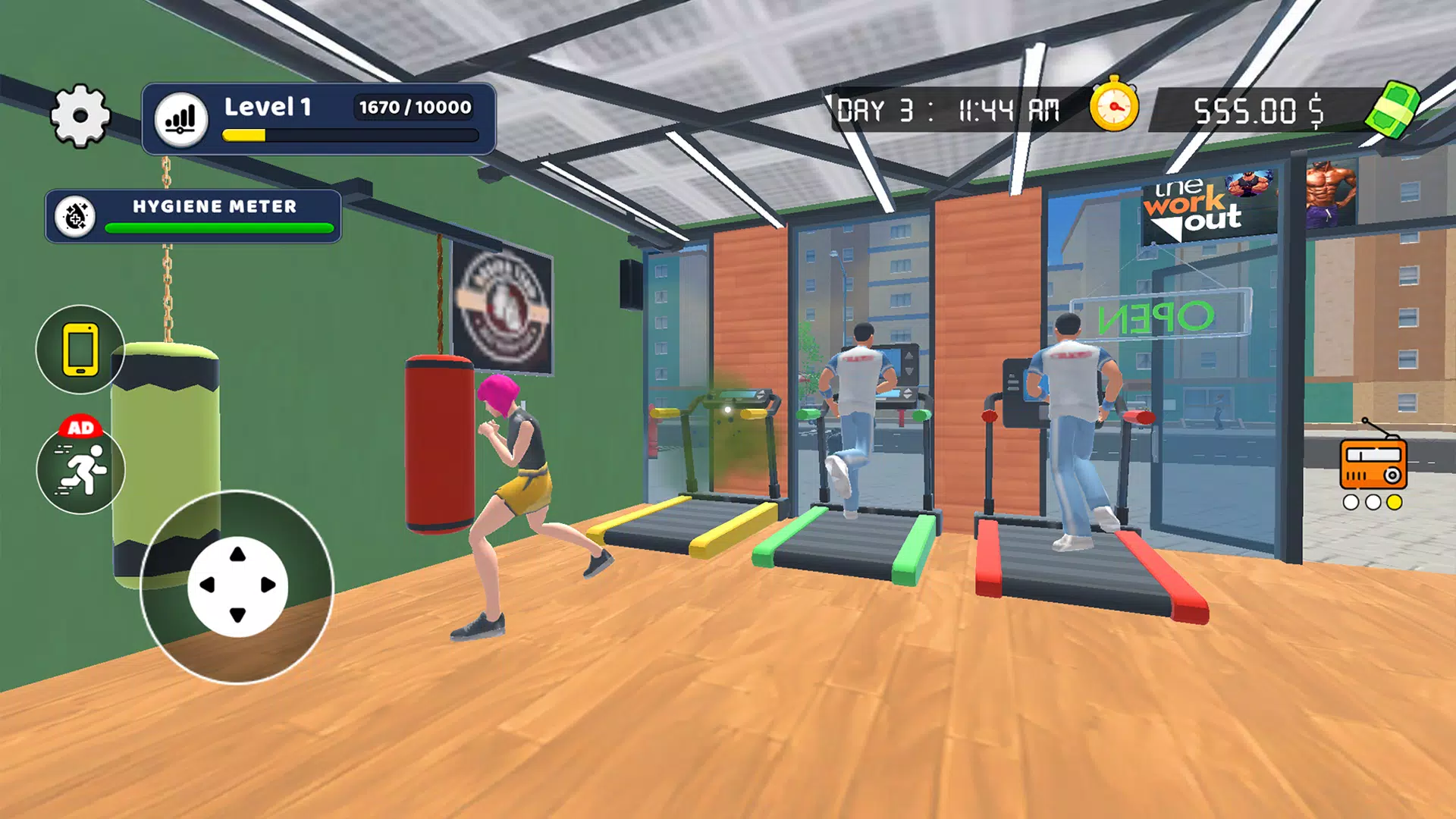 Boxing Workout Simulator Game Schermafbeelding 3