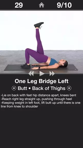 Daily Butt Workout - Trainer Tangkapan skrin 3