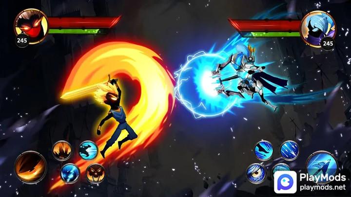 Schermata Stickman Legends: Shadow Fight Offline Sword Game 1