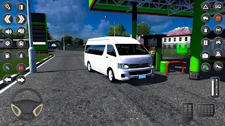 Van Simulator Indian Van Games Captura de tela 1