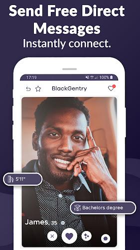 BlackGentry – Black Dating App Capture d'écran 2