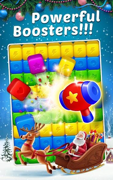 Toy Cubes Pop - Match 3 Game Mod 스크린샷 2