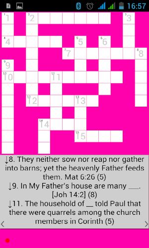 Bible Crossword ဖန်သားပြင်ဓာတ်ပုံ 2