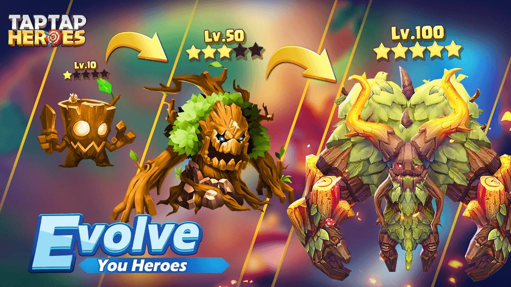 Taptap Heroes:ldle RPG Captura de pantalla 2