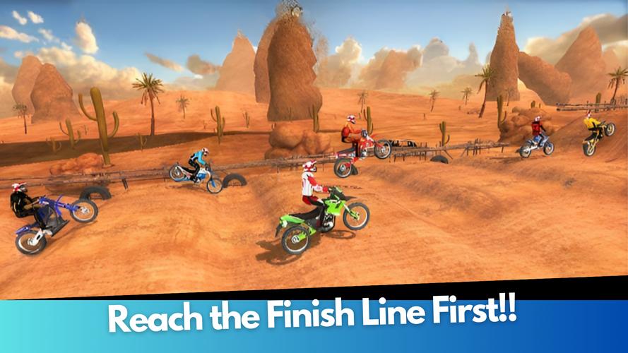 Dirt Bike Games- Motocross Zrzut ekranu 2