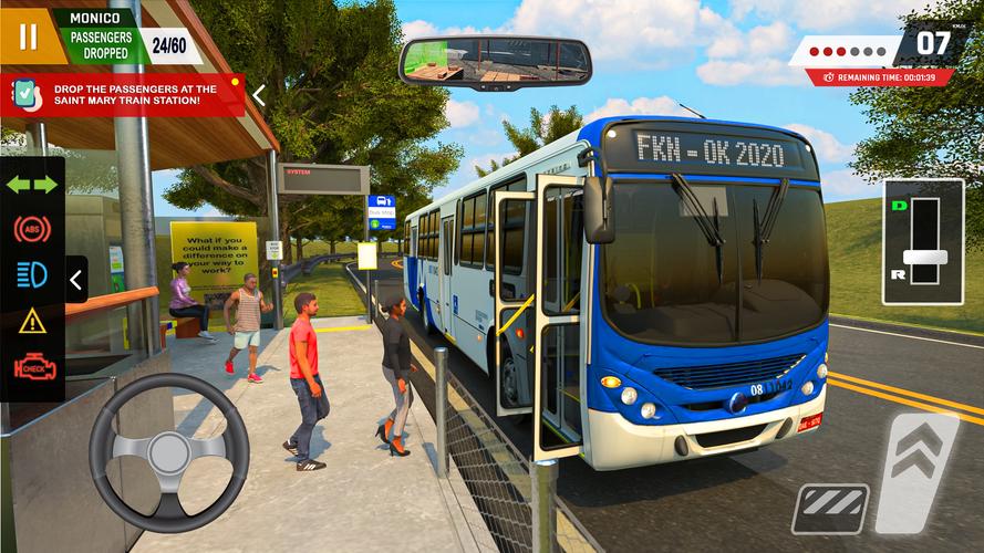 City Bus Simulator : Bus Games Скриншот 2