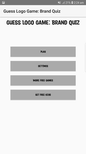 Guess Logo Game: Brand Quiz Captura de pantalla 1