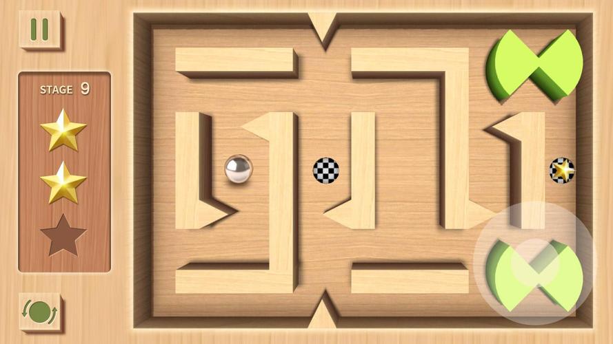 Maze Rolling Ball 3D Ảnh chụp màn hình 1