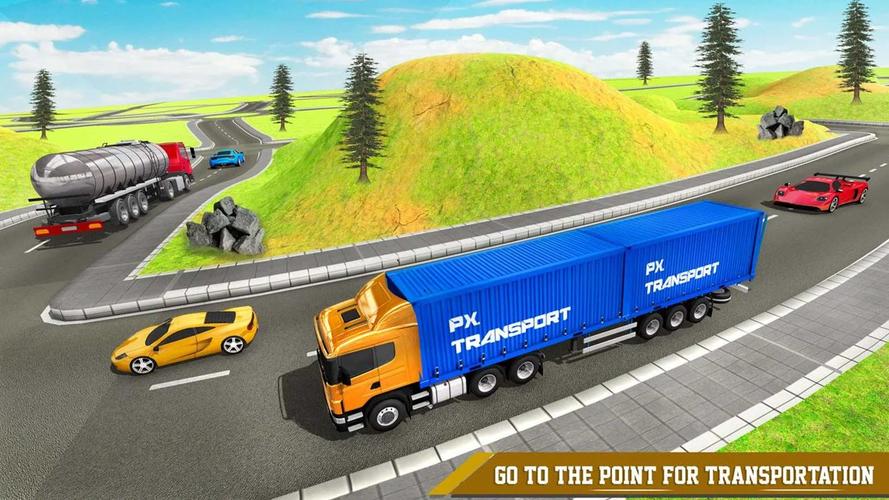 Cargo Transport Truck Driving应用截图第2张