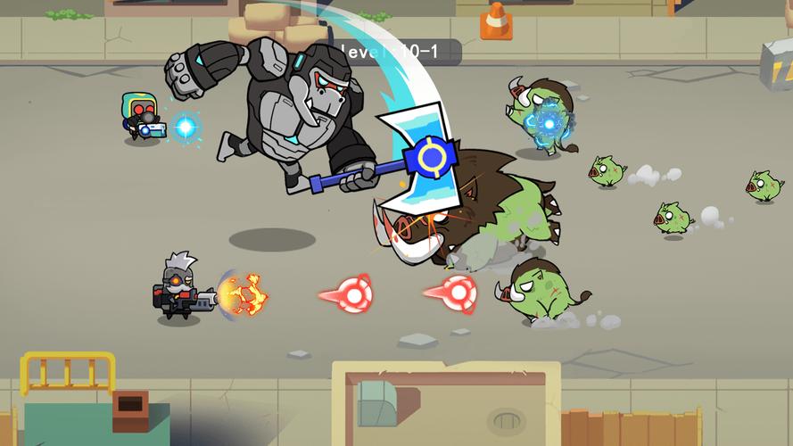Merge Mech vs. Zombie Brawl應用截圖第4張