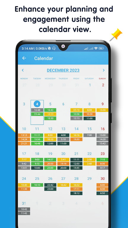 SKEDit: Auto Message Scheduler 스크린샷 2