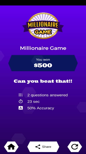 Millionaire Game - Trivia Quiz應用截圖第1張