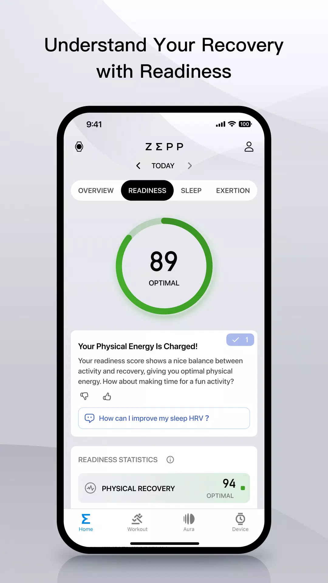 Zepp（formerly Amazfit） ภาพหน้าจอ 2