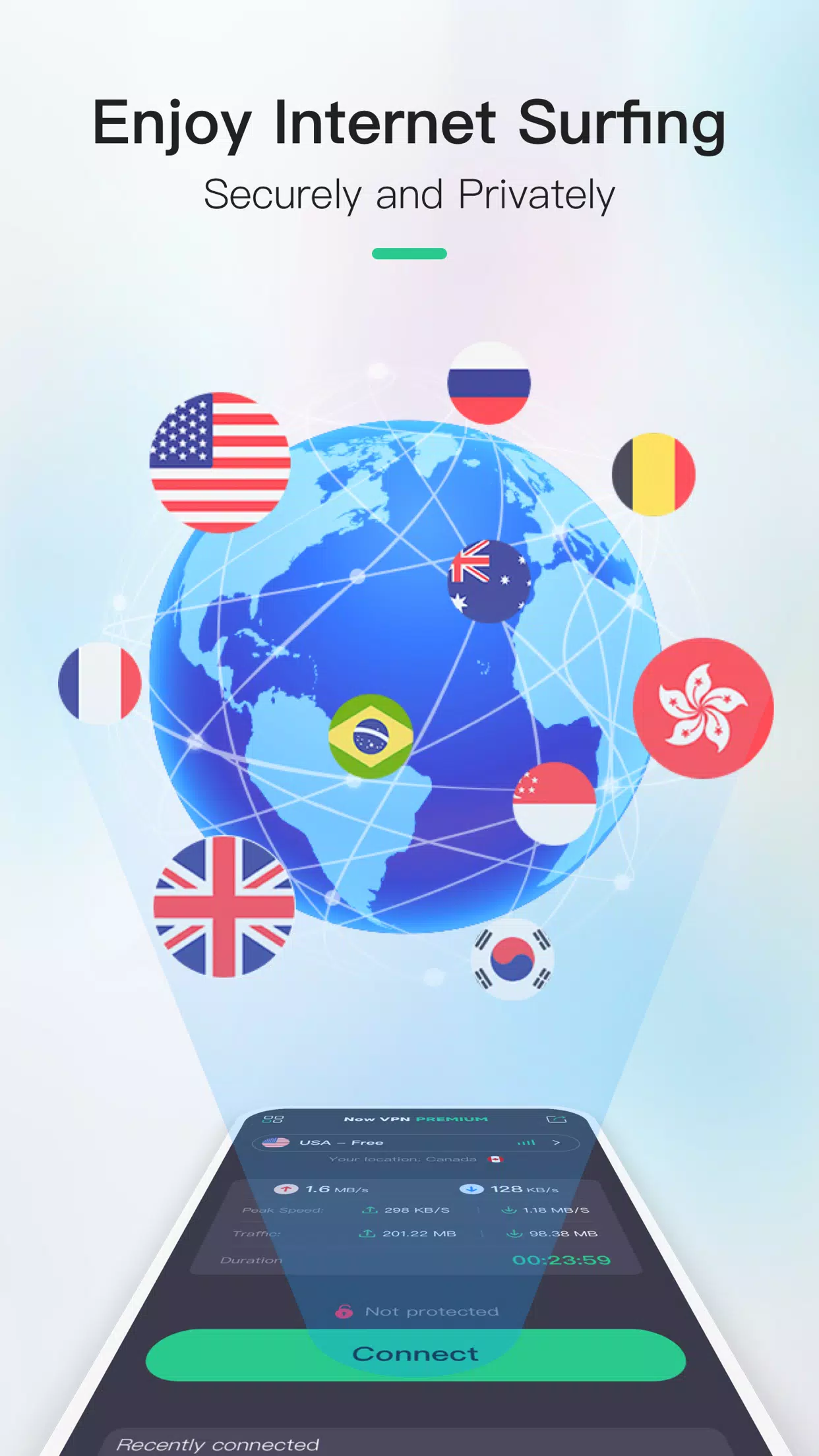 Now VPN Zrzut ekranu 1