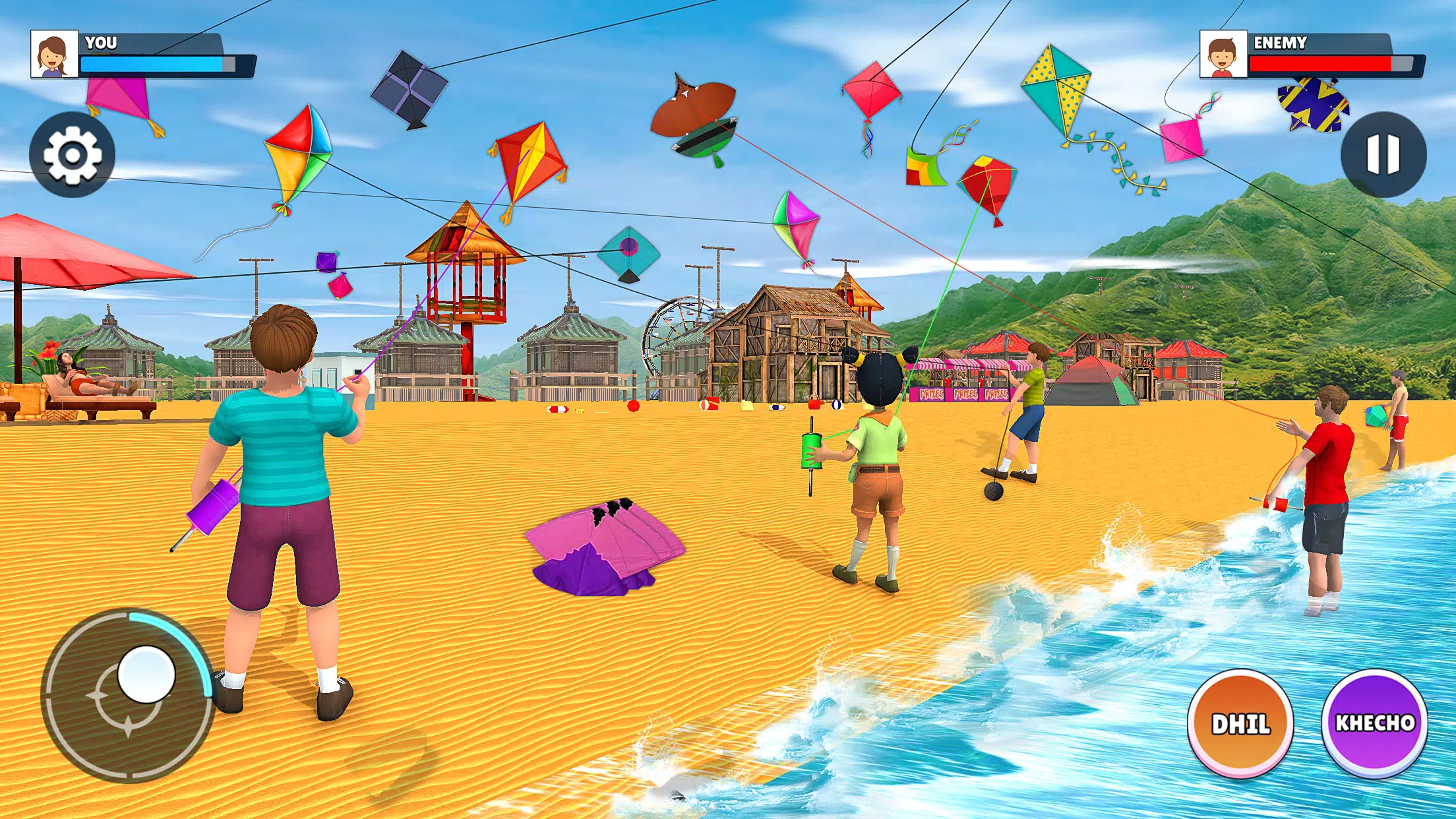 Kite Flying 3D - Pipa Combate Screenshot 4